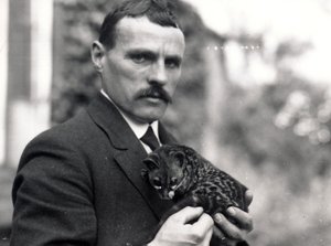 Charlie Dixon genetin kanssa, 1916